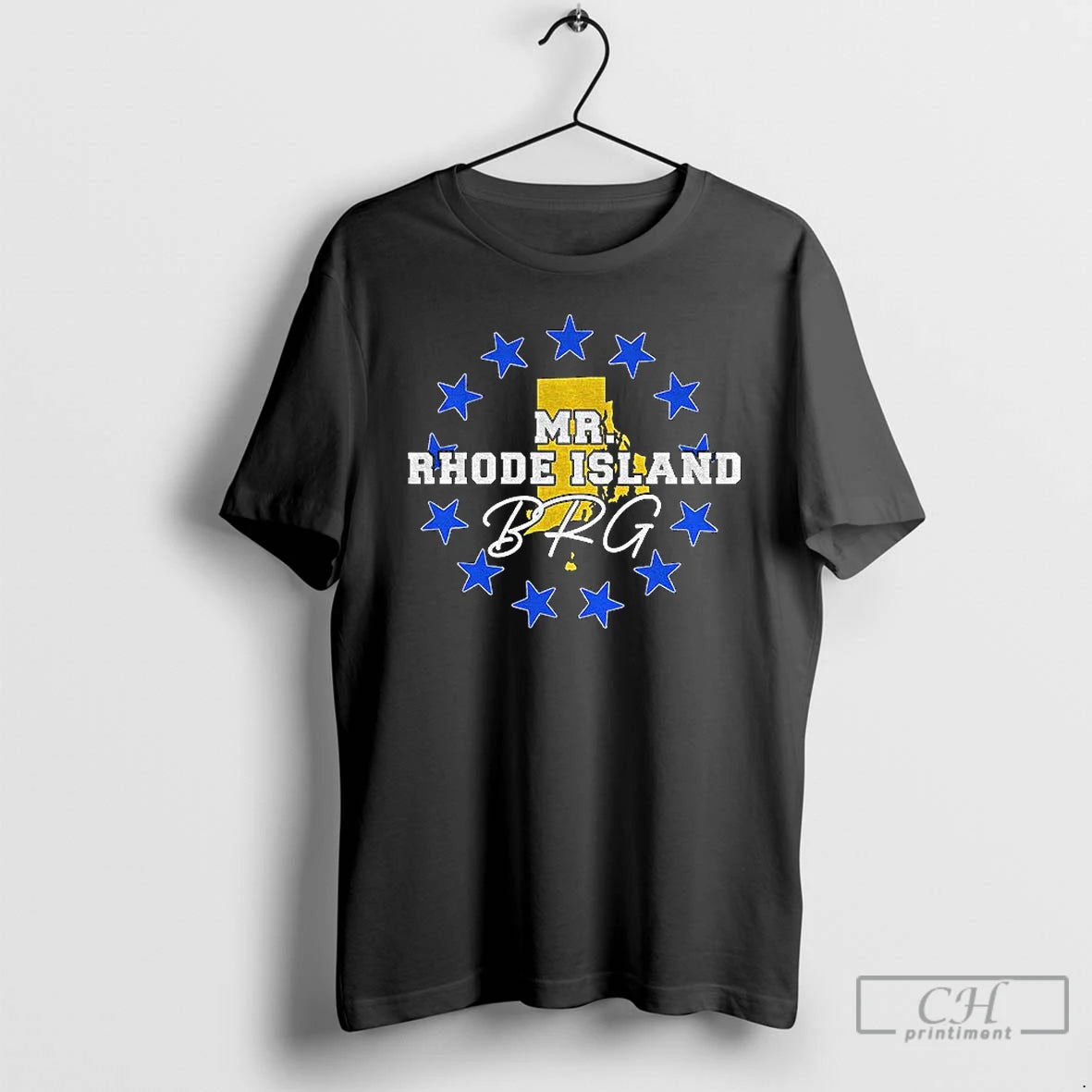 Classic Mr Rhode Island Brg Logo T-Shirts, Hoodie, Sweatshirt | TeeBloomCo.com