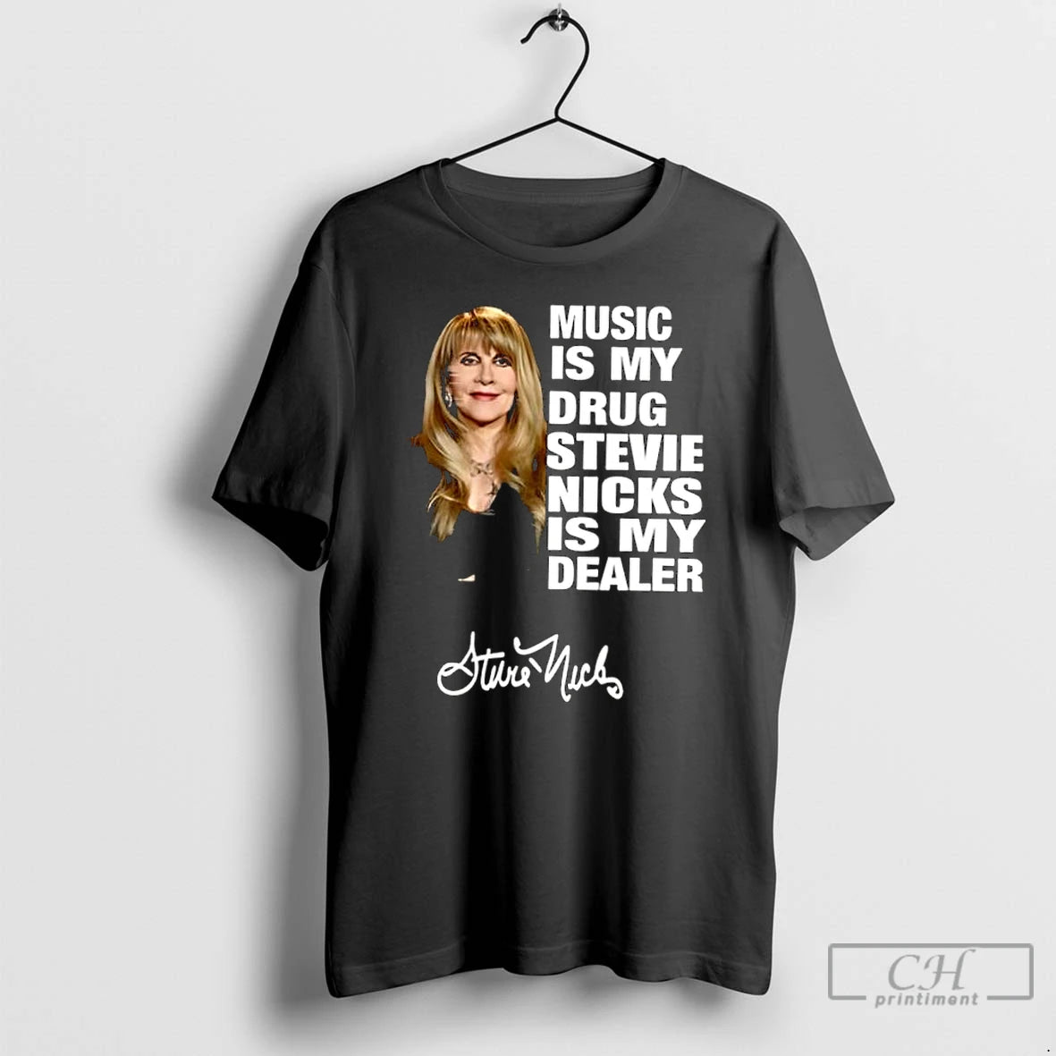 Classic Music Is My Drug Stevie Nicks Is My Dealer T-Shirts, Hoodie, Sweatshirt | TeeBloomCo.com