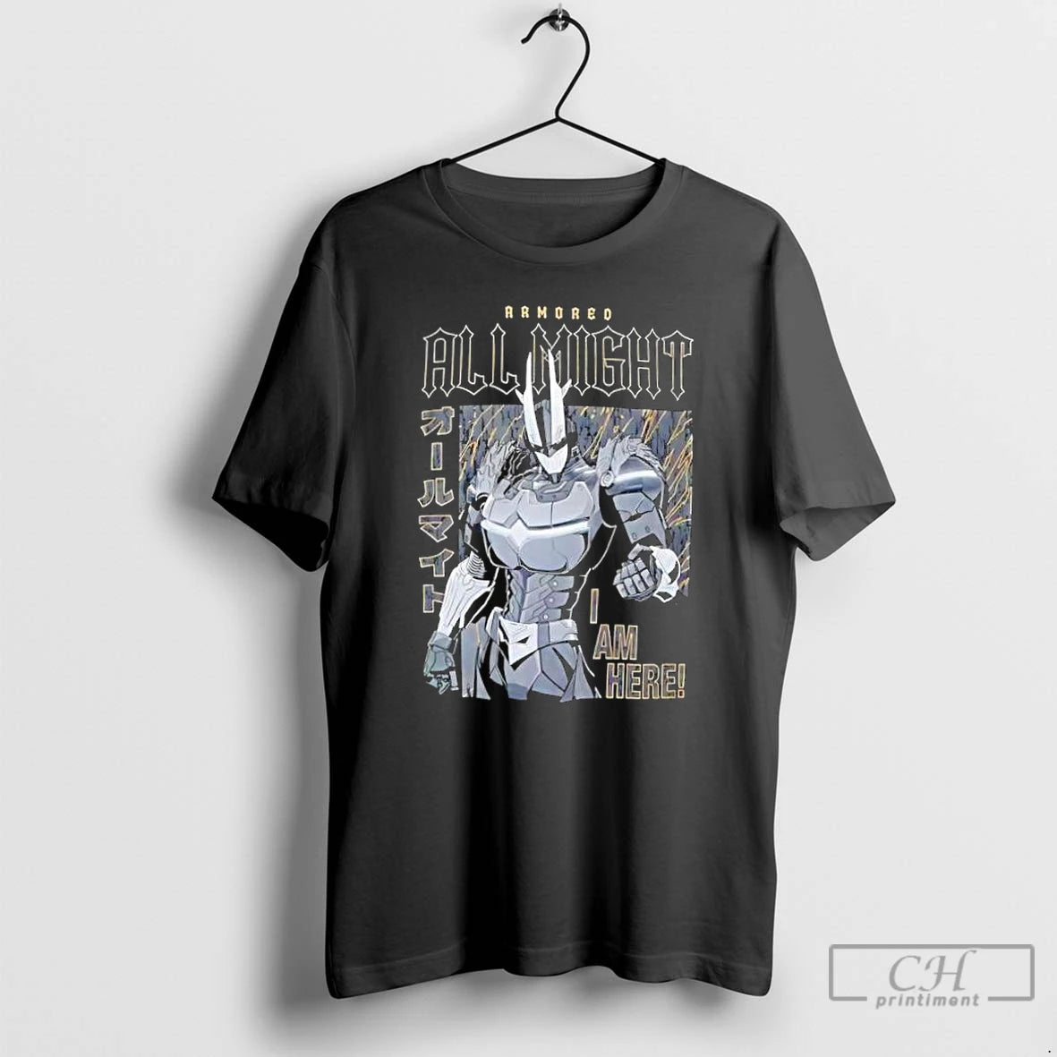 Classic My Hero Academia Armored All Might Vintage T-Shirts, Hoodie, Sweatshirt | TeeBloomCo.com