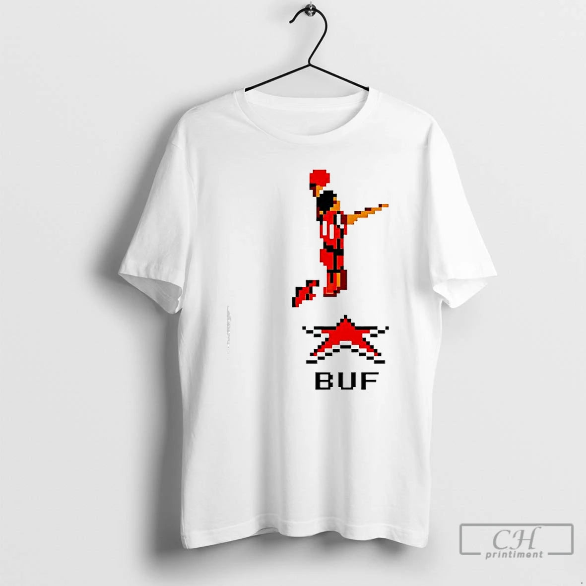 Classic New York 16 Bit Bravery Buf Player Retro T-Shirts, Hoodie, Sweatshirt | TeeBloomCo.com