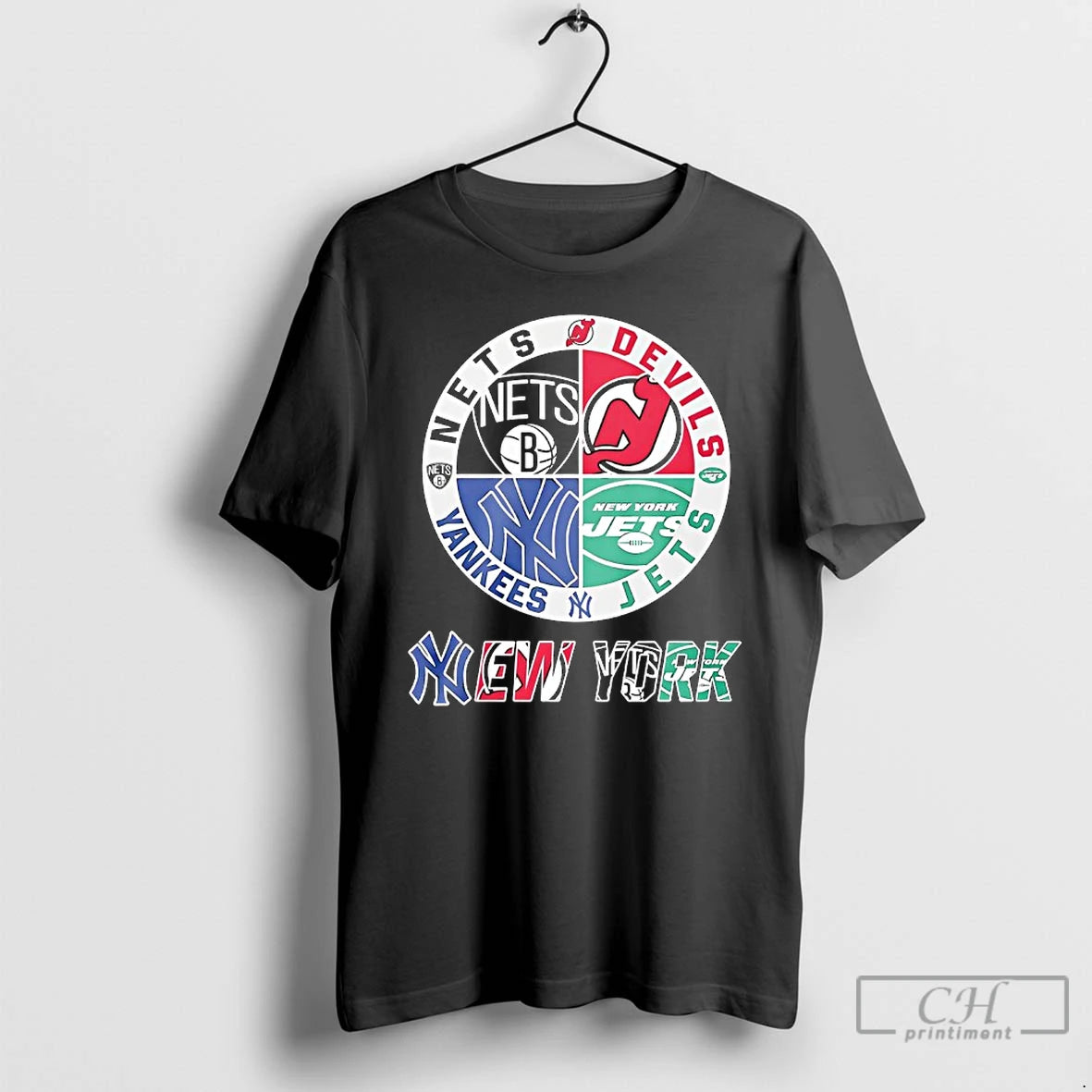 Classic New York Nets New York Jersey Devils New York Mets New York Jets Mashup T-Shirts, Hoodie, Sweatshirt | TeeBloomCo.com