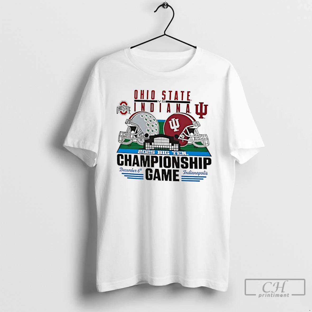 Classic Ohio State Vs Indiana Big Ten 2025 Football Championship Stadium T-Shirts, Hoodie, Sweatshirt | TeeBloomCo.com