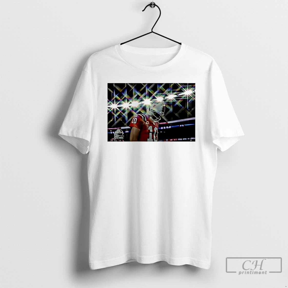 Classic Patriots Drake Maye Aura Photo T-Shirts, Hoodie, Sweatshirt | TeeBloomCo.com