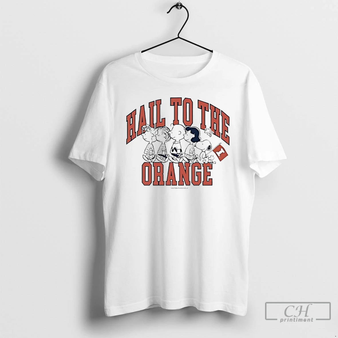 Classic Peanuts X Illinois Fighting Illini Hall To The Orange T-Shirts, Hoodie, Sweatshirt | TeeBloomCo.com