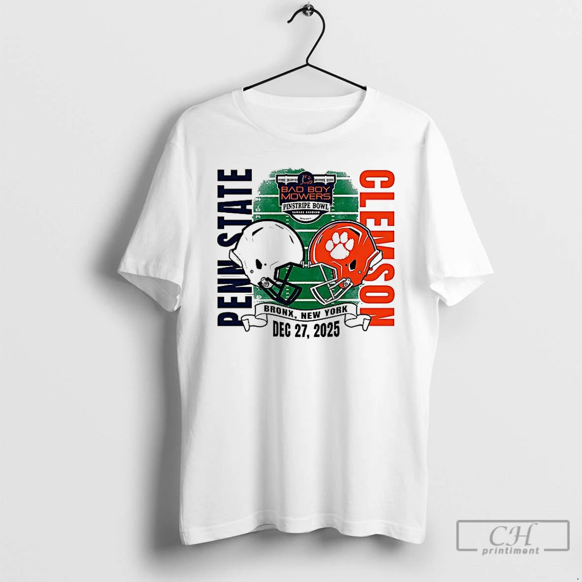 Classic Penn State Nittany Lions Vs Clemson Tigers 2025 Pinstripe Bowl T-Shirts, Hoodie, Sweatshirt | TeeBloomCo.com