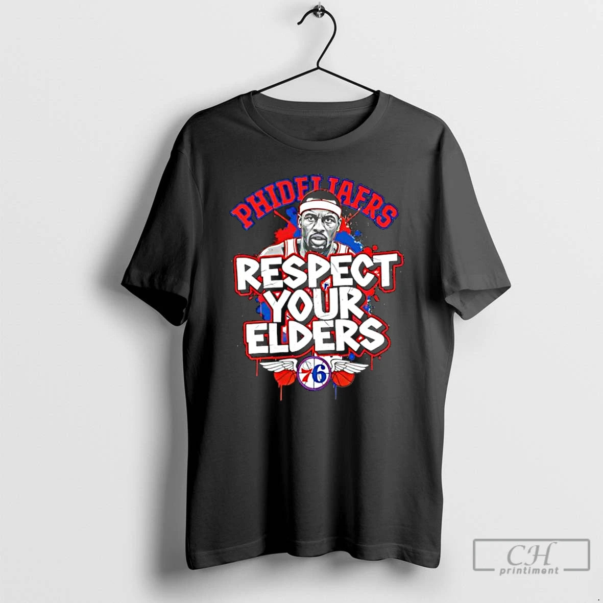 Classic Philadelphia 76ers Respect Your Elders T-Shirts, Hoodie, Sweatshirt | TeeBloomCo.com