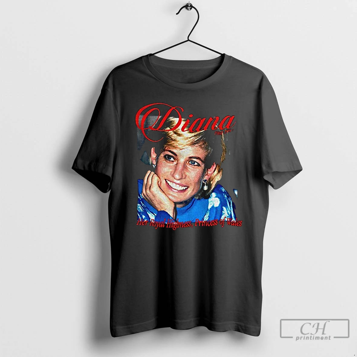 Classic Princess Diana Moby Fler Royal Highness Princess Of Wales T-Shirts, Hoodie, Sweatshirt | TeeBloomCo.com