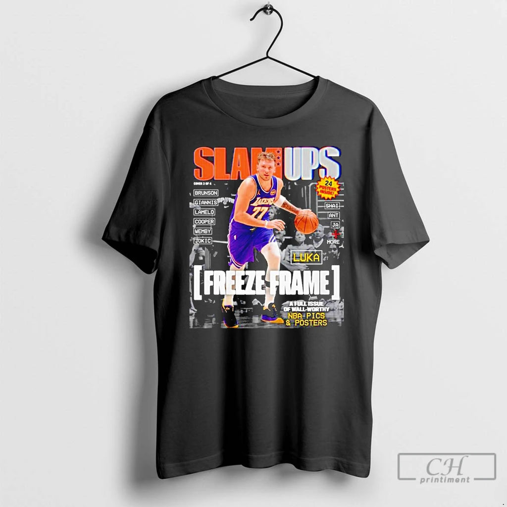Classic Slamups Luka Doncic La Lakers Magazine T-Shirts, Hoodie, Sweatshirt | TeeBloomCo.com