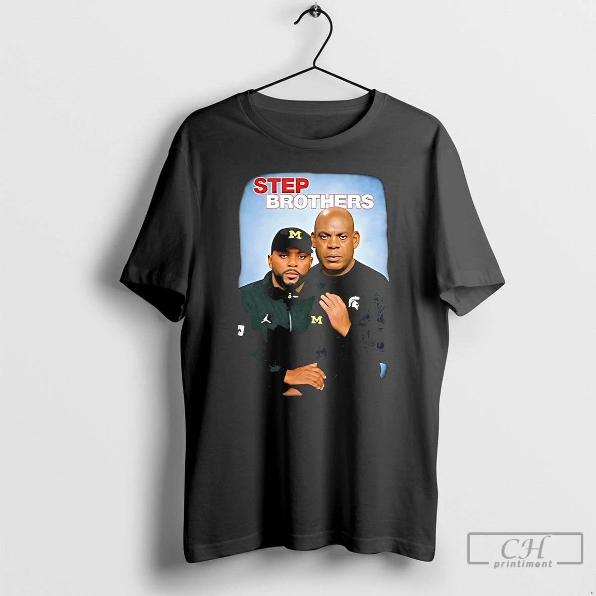 Classic Sherrone Moore Mel Tucker Step Brothers Michigan Wolverines T-Shirts, Hoodie, Sweatshirt | TeeBloomCo.com