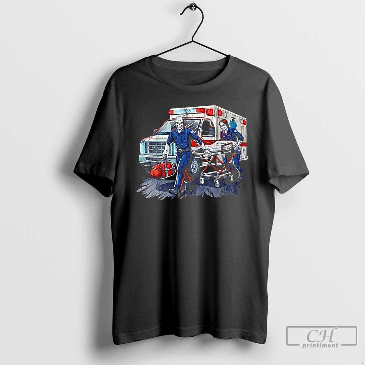 Classic Skeleton Paramedic Vintage T-Shirts, Hoodie, Sweatshirt | TeeBloomCo.com