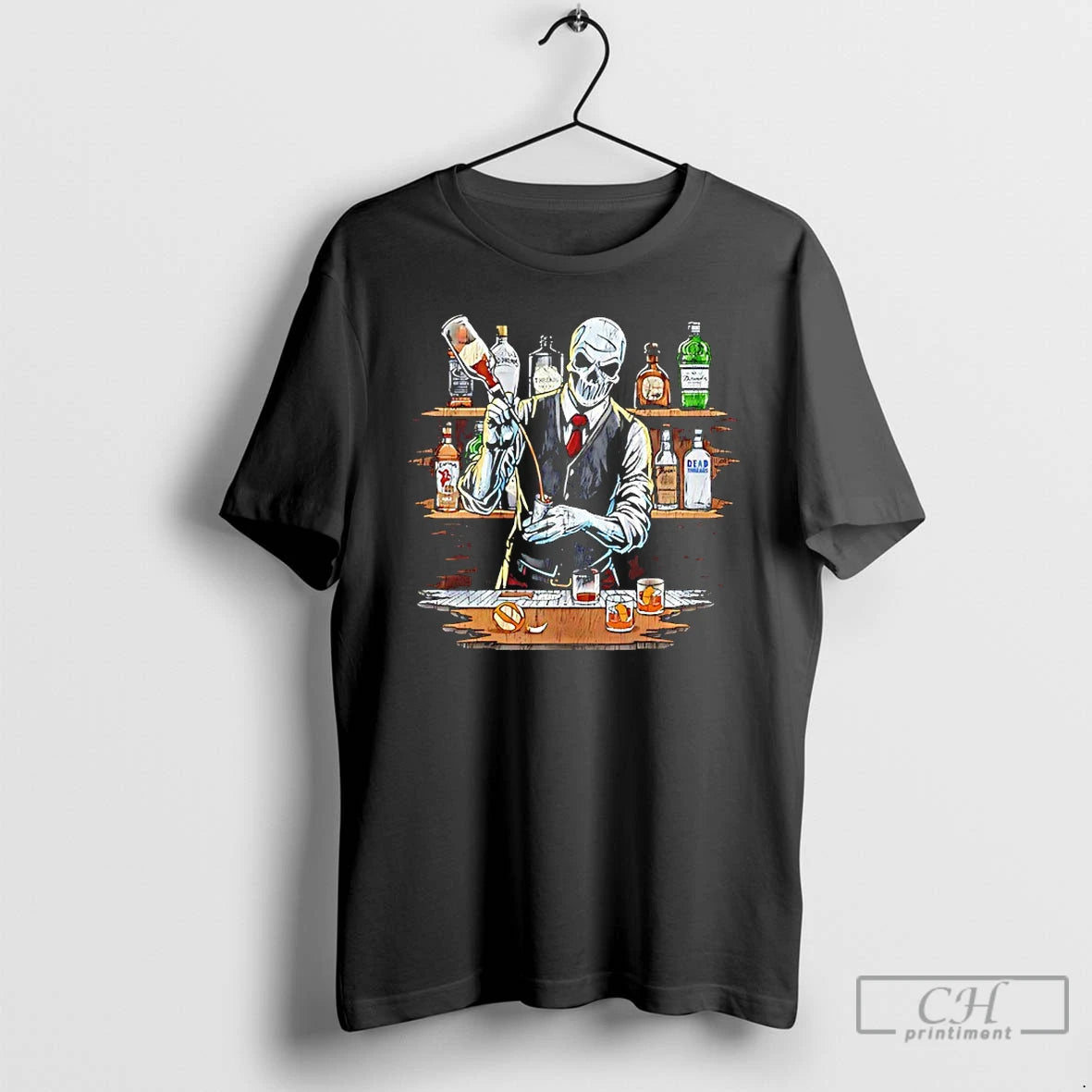 Classic Skeleton Bartender Vintage T-Shirts, Hoodie, Sweatshirt | TeeBloomCo.com
