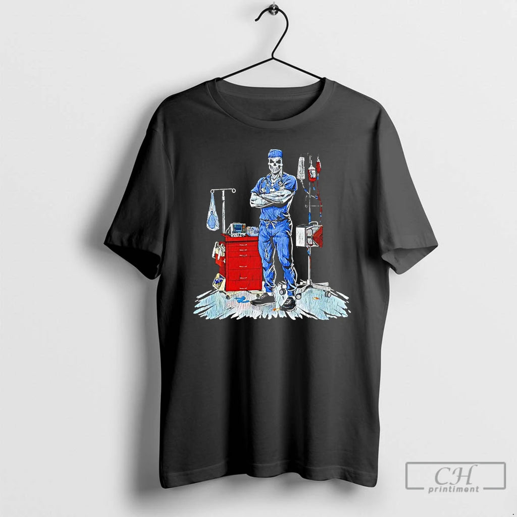 Classic Skeleton Deadside Nurse Vintage T-Shirts, Hoodie, Sweatshirt | TeeBloomCo.com