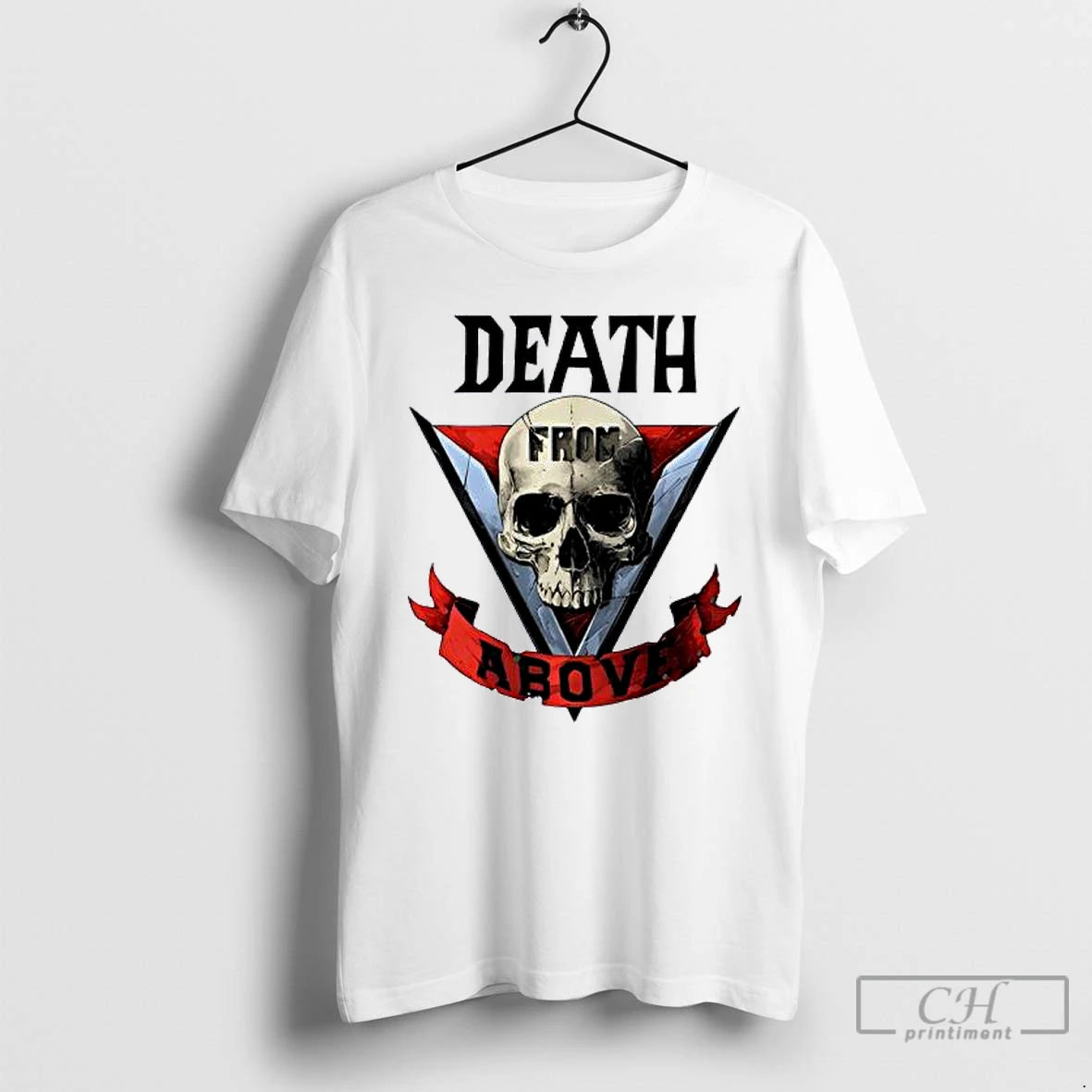 Classic Skull Death From Above Vintage T-Shirts, Hoodie, Sweatshirt | TeeBloomCo.com