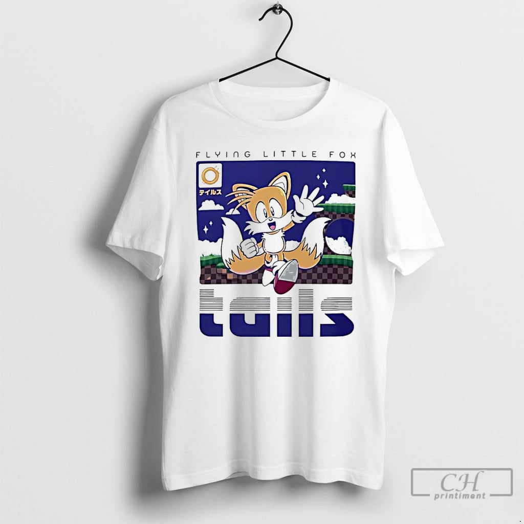 Classic Tails Flying Little Fox Games T-Shirts, Hoodie, Sweatshirt | TeeBloomCo.com