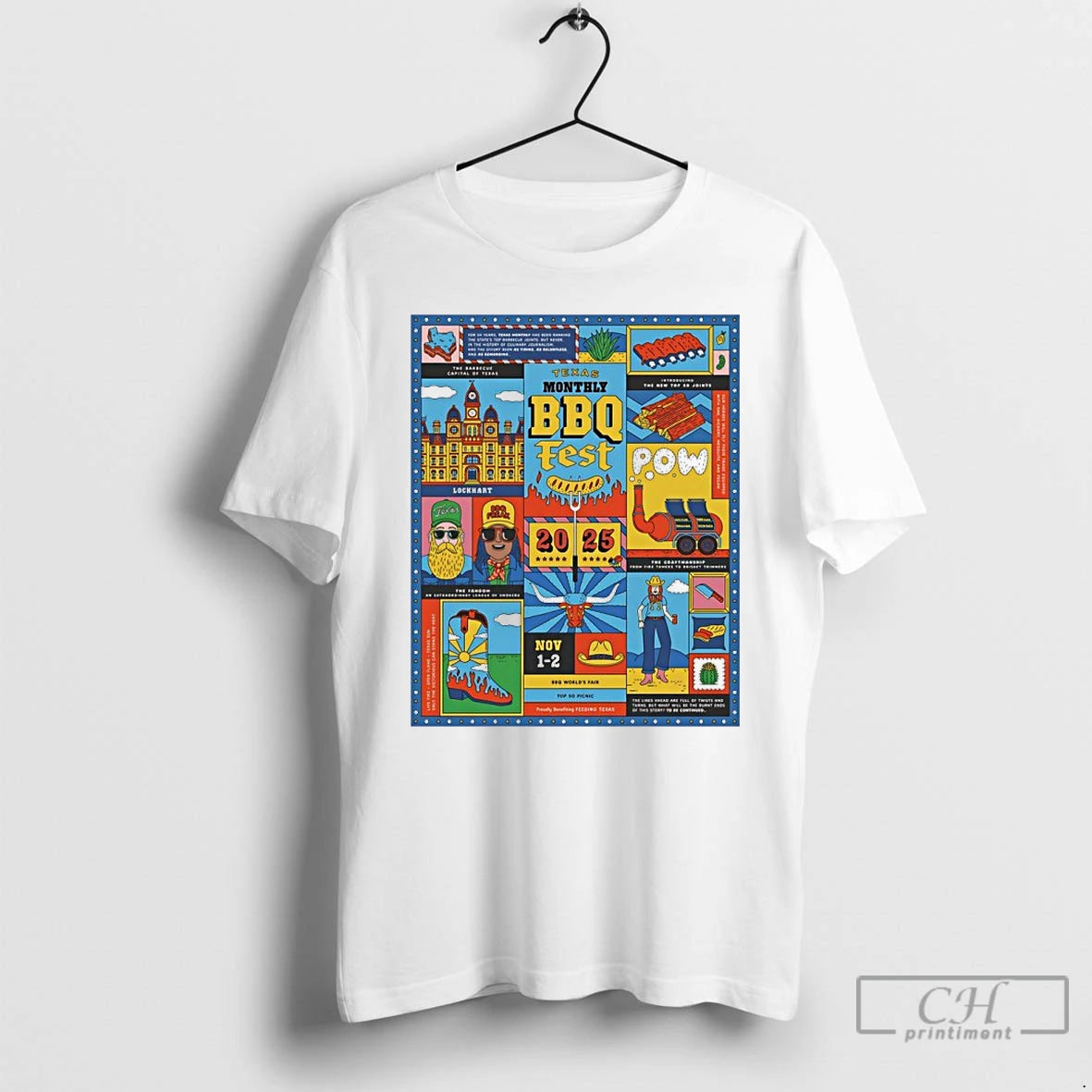 Classic Texas Monthly Bbq Fest 2025 T-Shirts, Hoodie, Sweatshirt | TeeBloomCo.com