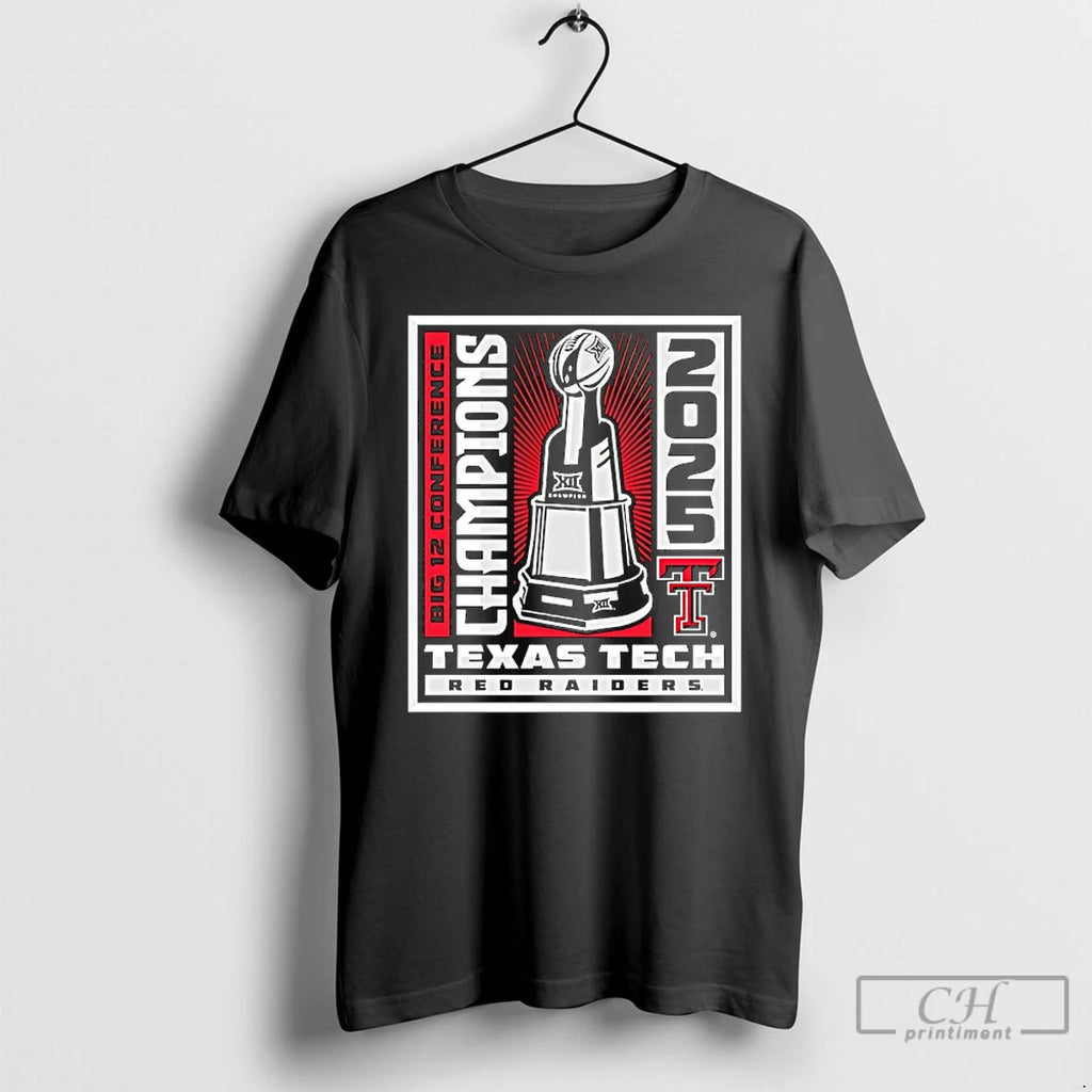 Classic Texas Tech Red Raiders Big 12 Conference Champions T-Shirts, Hoodie, Sweatshirt | TeeBloomCo.com