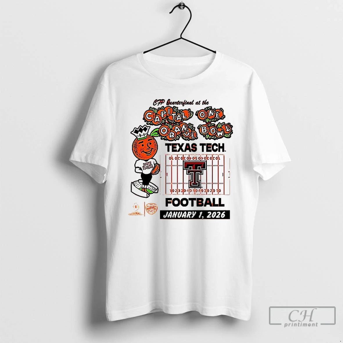 Classic Texas Tech Red Raiders Football 2026 Orange Bowl T-Shirts, Hoodie, Sweatshirt | TeeBloomCo.com