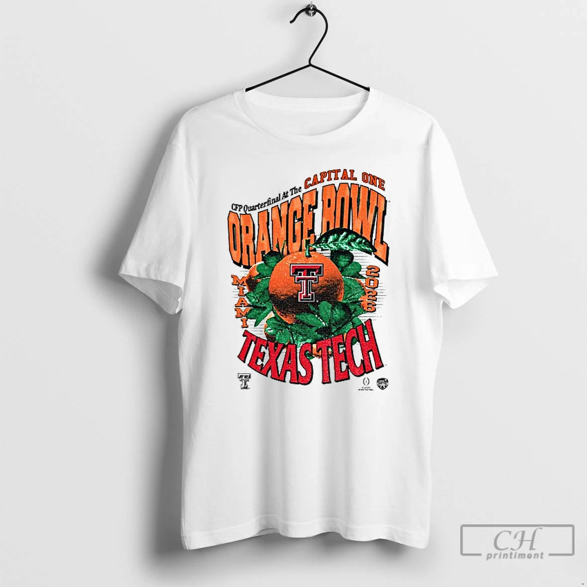 Classic Texas Tech Red Raiders Quaterfinal At The Capital One Orange Bowl Cfp T Shirts Hoodie, Sweatshirt | TeeBloomCo.com