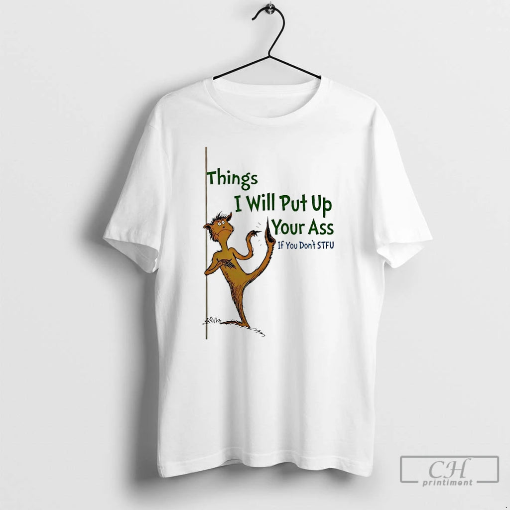 Classic The Foot Book Thing I Will Put Ip If You Dont Stfu T Shirts Hoodie, Sweatshirt | TeeBloomCo.com
