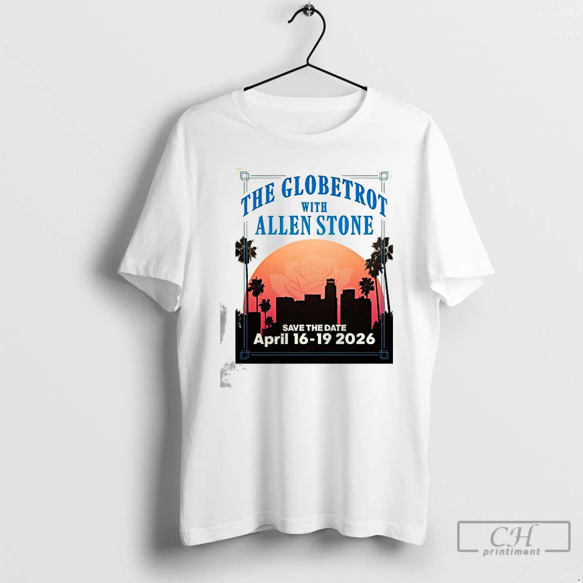 Classic The Globetrot Allen Stone April 16 19 2026 T-Shirts, Hoodie, Sweatshirt | TeeBloomCo.com