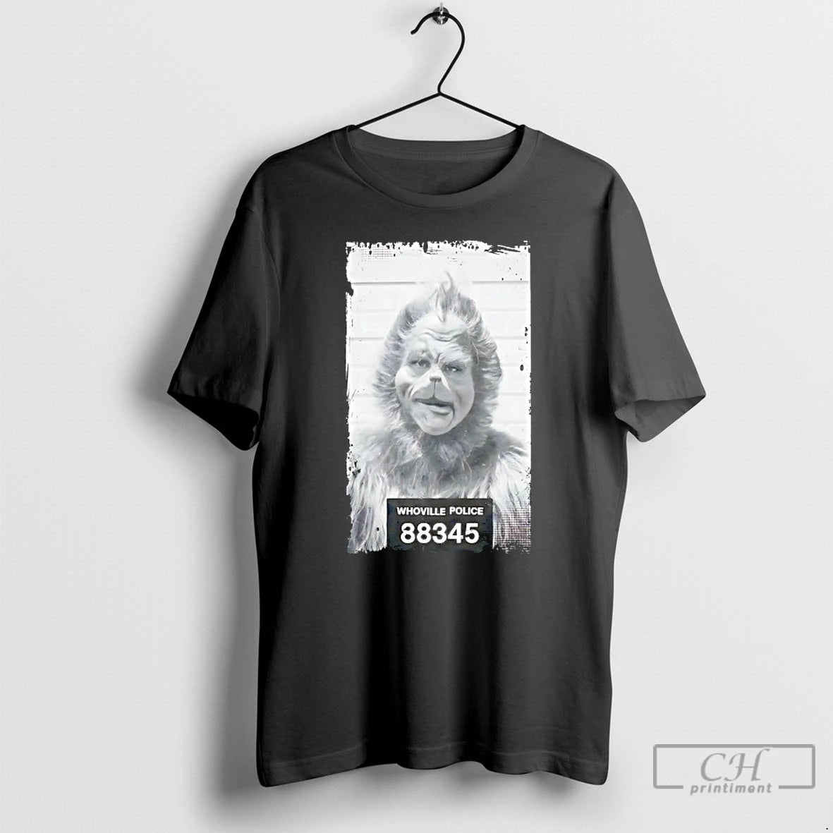 Classic The Grinch Whoville Police 88345 Mugshot T-Shirts, Hoodie, Sweatshirt | TeeBloomCo.com