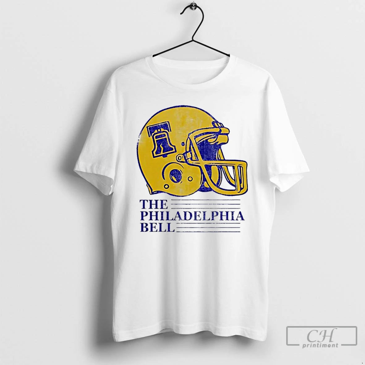 Classic The Philadelphia Bell Helmet Gold T-Shirts, Hoodie, Sweatshirt | TeeBloomCo.com
