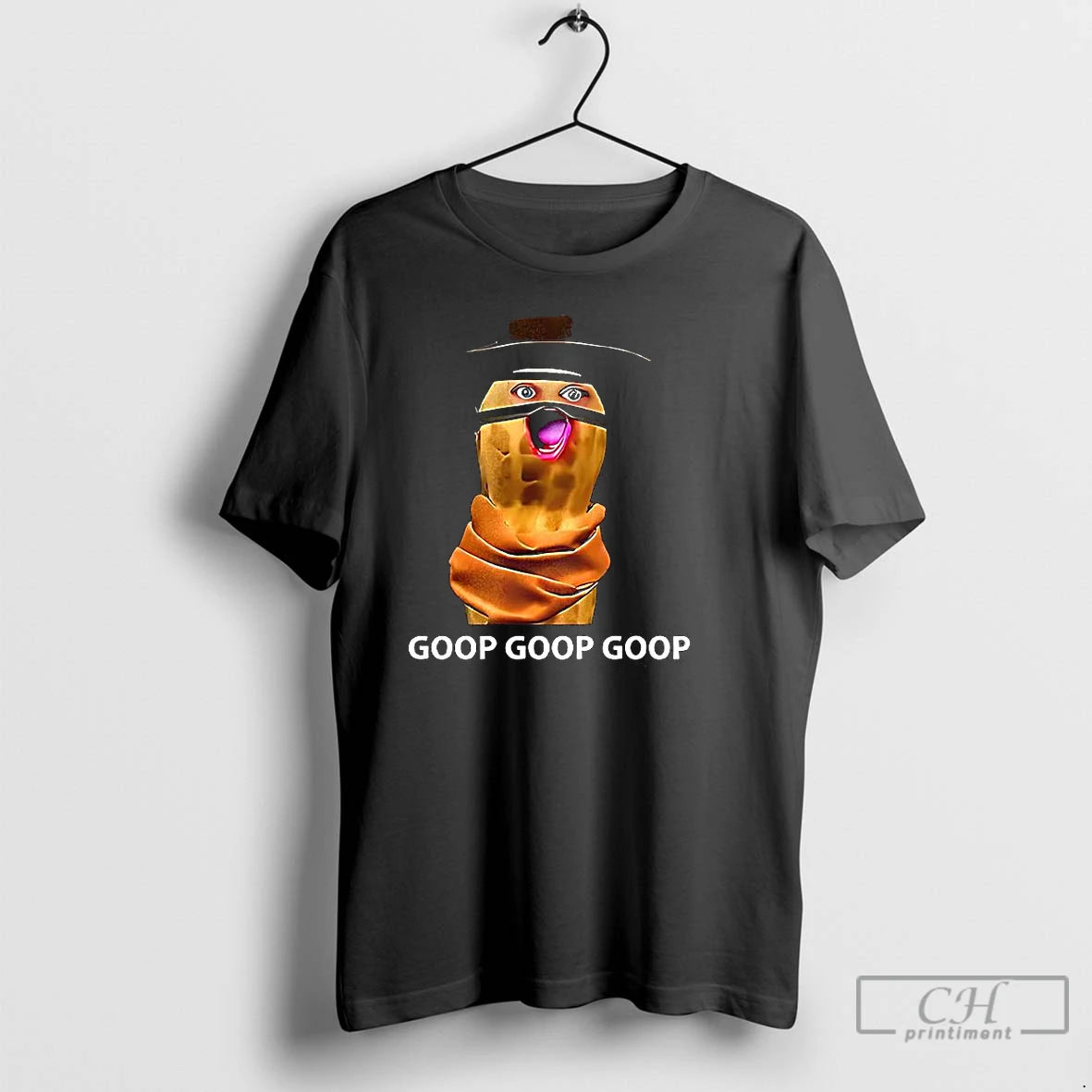 Classic The Burnt Peanut Goop Goop Goop Meme T-Shirts, Hoodie, Sweatshirt | TeeBloomCo.com