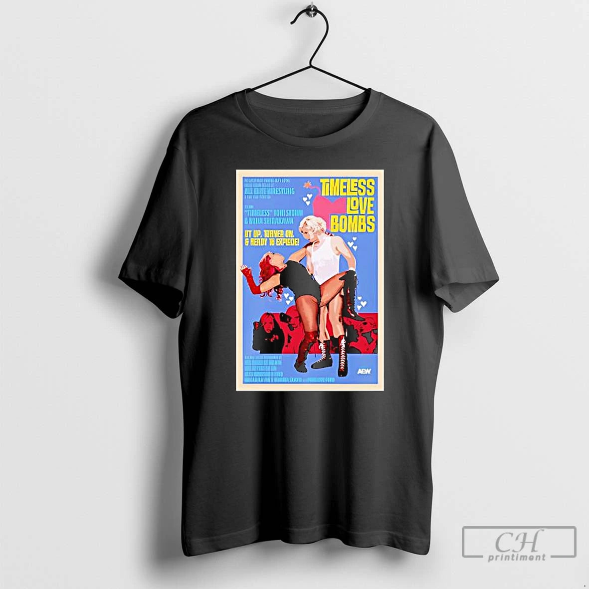 Classic Toni Storm Mina Shirakawa Timeless Love Bombs T-Shirts, Hoodie, Sweatshirt | TeeBloomCo.com
