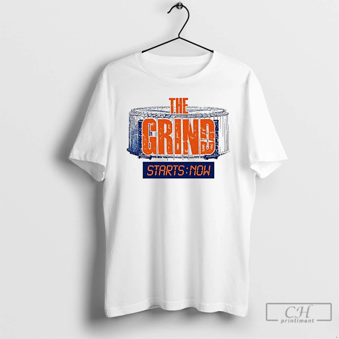 Classic Top Knicks The Grind Starts Now T-Shirts, Hoodie, Sweatshirt | TeeBloomCo.com