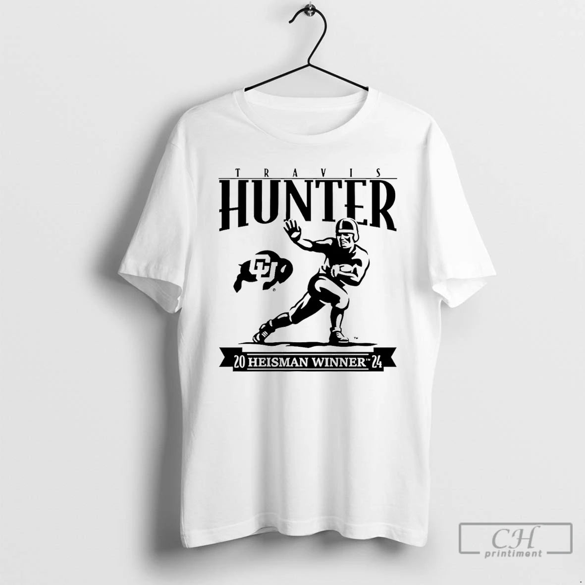Classic Travis Hunter Heisman Trophy Colorado Buffaloes 2024 T-Shirts, Hoodie, Sweatshirt | TeeBloomCo.com