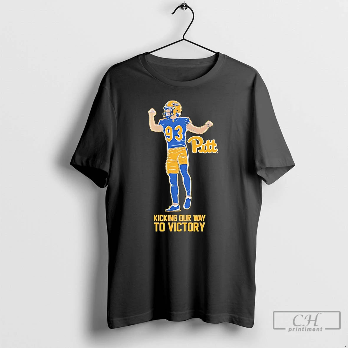 Classic Trey Butkowski Pittsburgh Panthers Kicking Our Way To Victory T-Shirts, Hoodie, Sweatshirt | TeeBloomCo.com