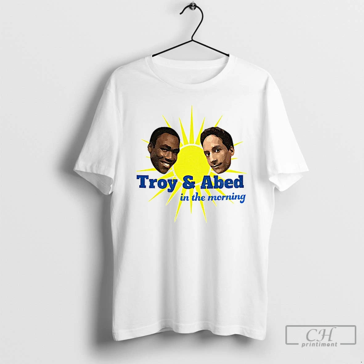 Classic Troy And Abed In The Morning T-Shirts, Hoodie, Sweatshirt | TeeBloomCo.com