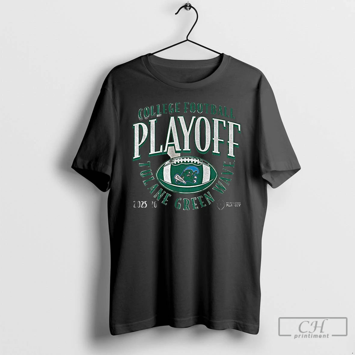 Classic Tulane Green Wave Football 2025 Cfp Curve College Football Playoff 2025 2026 T Shirts Hoodie, Sweatshirt