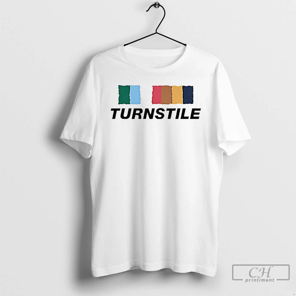 Classic Turnstile Band Color Wall Sept 2025 Tour T-Shirts, Hoodie, Sweatshirt | TeeBloomCo.com