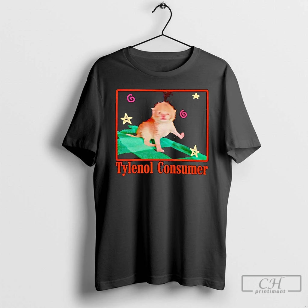 Classic Tylenol Consumer Cat Funny T-Shirts, Hoodie, Sweatshirt | TeeBloomCo.com