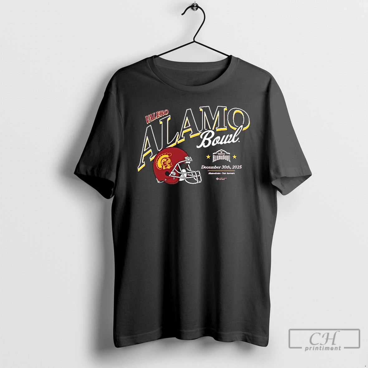 Classic Usc Trojans 2025 Valero Alamo Bowl December 30th 2025 Helmet T-Shirts, Hoodie, Sweatshirt | TeeBloomCo.com