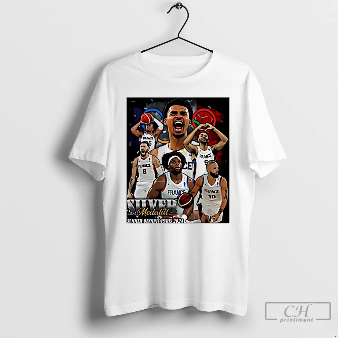 Classic Victor Wembanyama Silver Medalist Super Olympics T-Shirts, Hoodie, Sweatshirt | TeeBloomCo.com