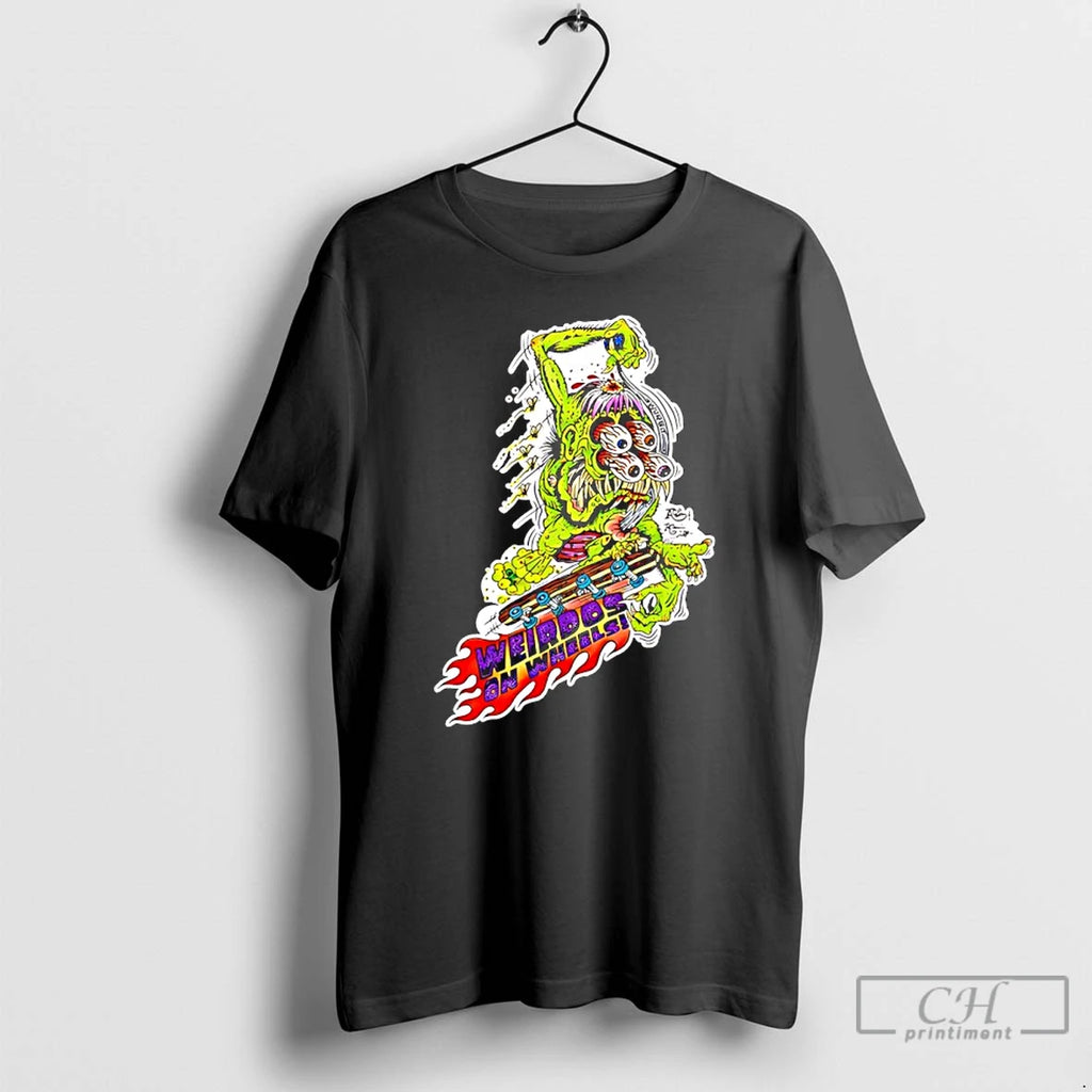 Classic Weirdos On Wheels Zombie Goat Cartoon T-Shirts, Hoodie, Sweatshirt | TeeBloomCo.com