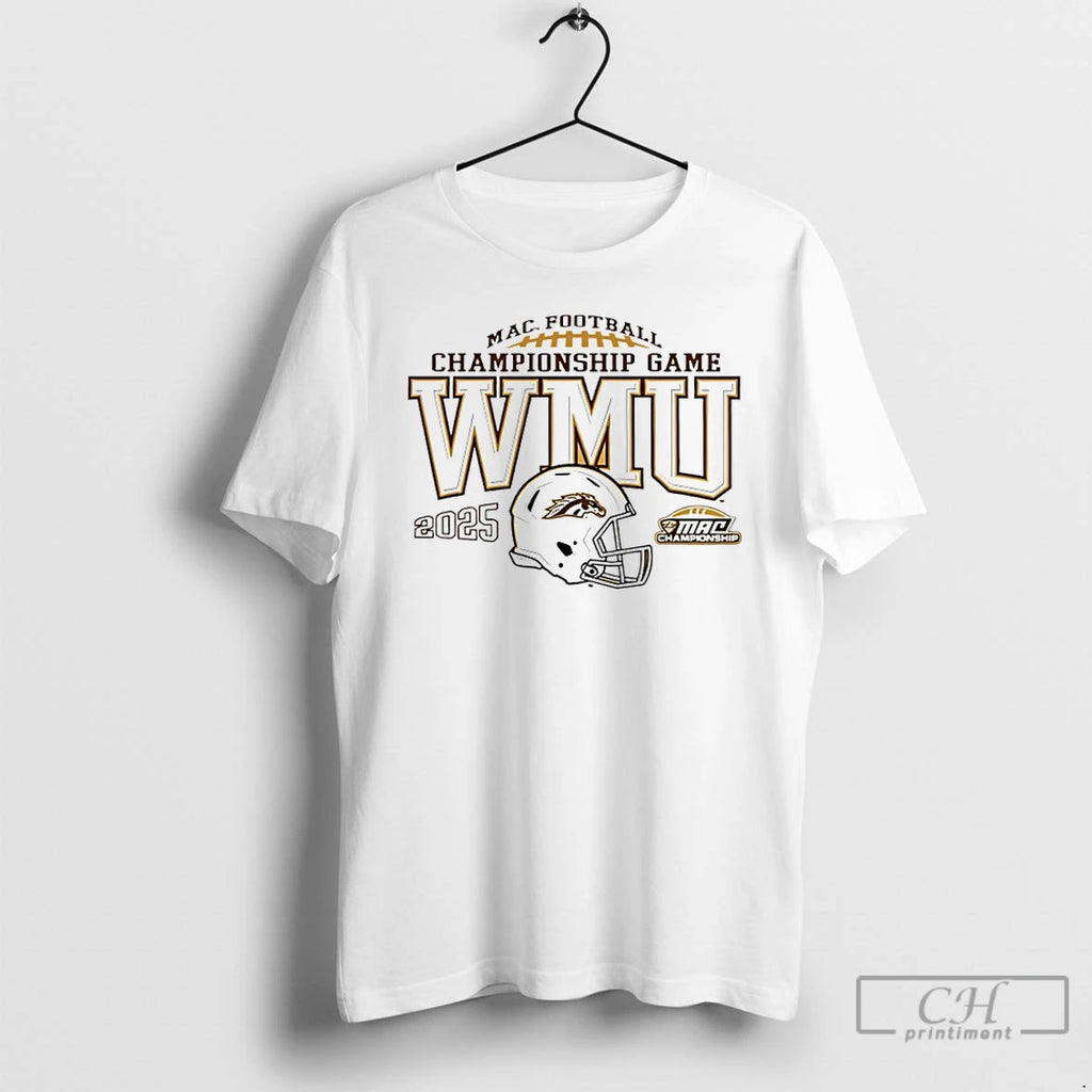 Classic Western Michigan Broncos 2025 Mac Football Championship T-Shirts, Hoodie, Sweatshirt | TeeBloomCo.com