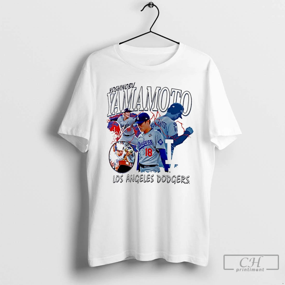 Classic Yoshinobu Yamamoto Los Angeles Dodgers Montage Player Signature T-Shirts, Hoodie, Sweatshirt | TeeBloomCo.com