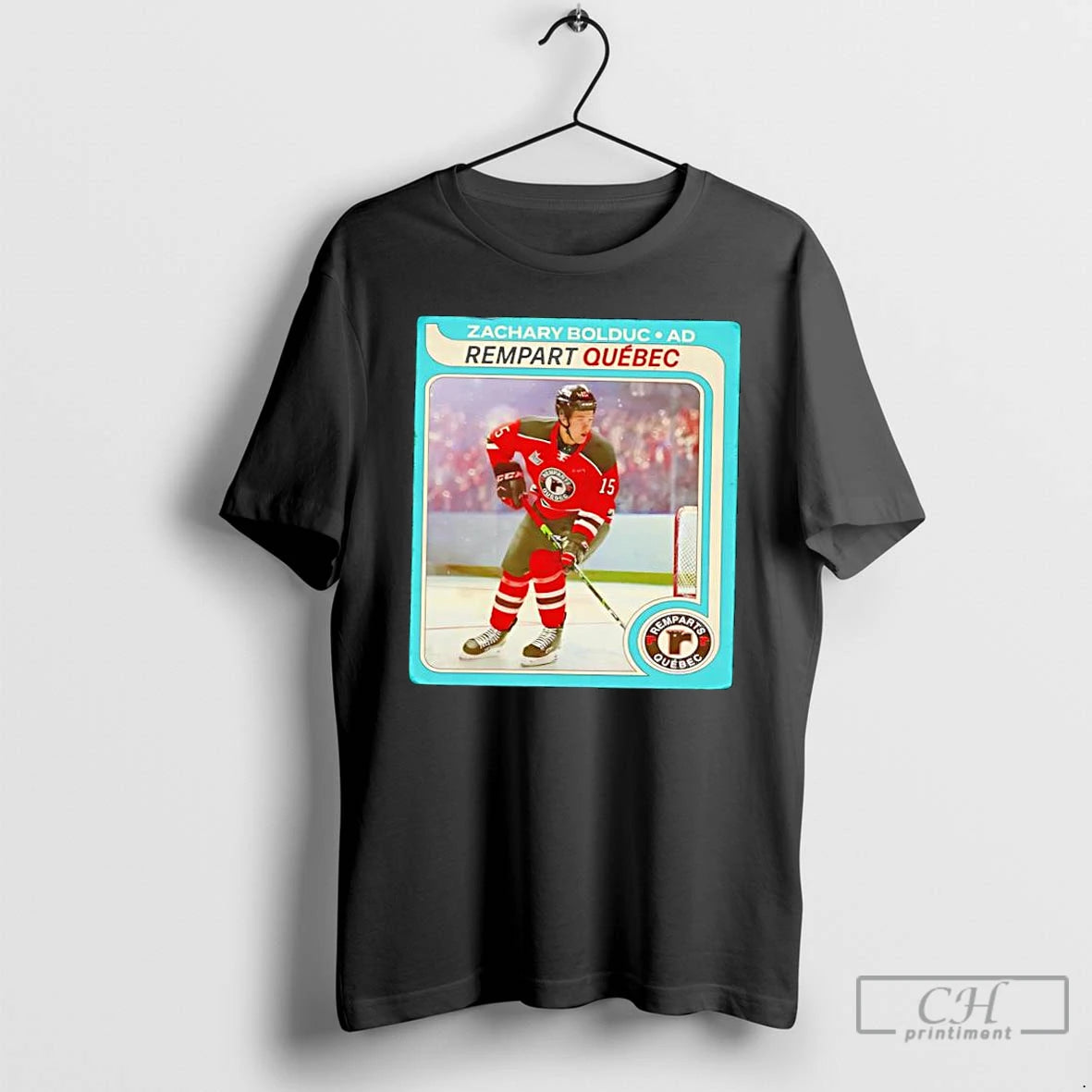 Classic Zachary Bolduc Remparts Quebec Hockey T-Shirts, Hoodie, Sweatshirt | TeeBloomCo.com