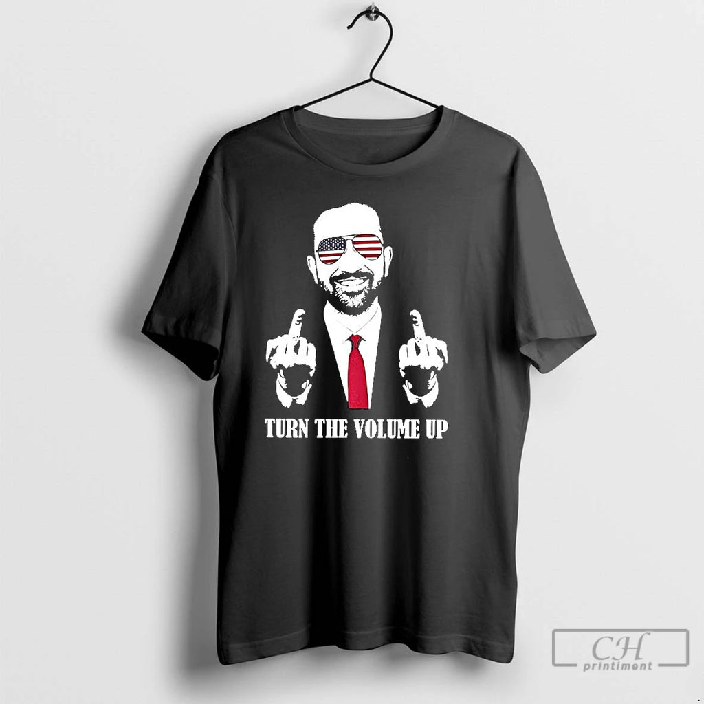 Classic Zohran Mamdani Tells Trump Turn The Volume Up T-Shirts, Hoodie, Sweatshirt | TeeBloomCo.com