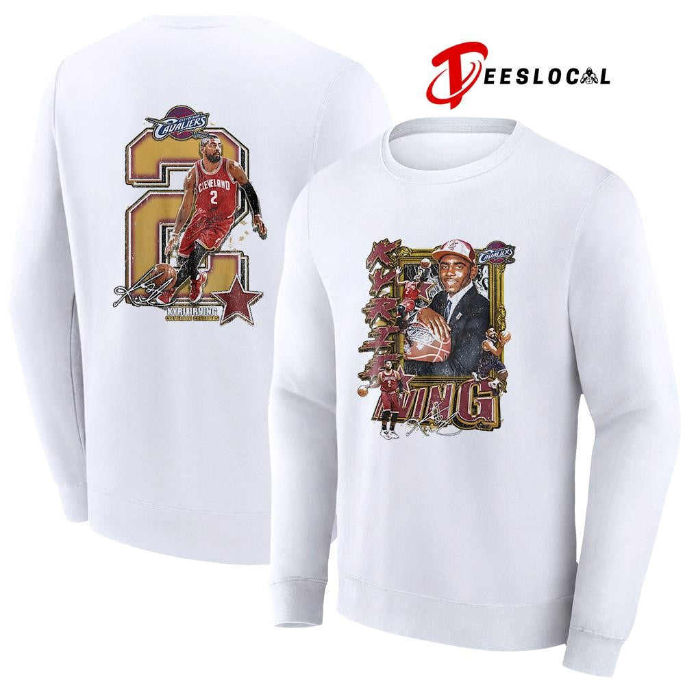 Cleveland Cavaliers Kyrie Irving 2 signature pose shirt