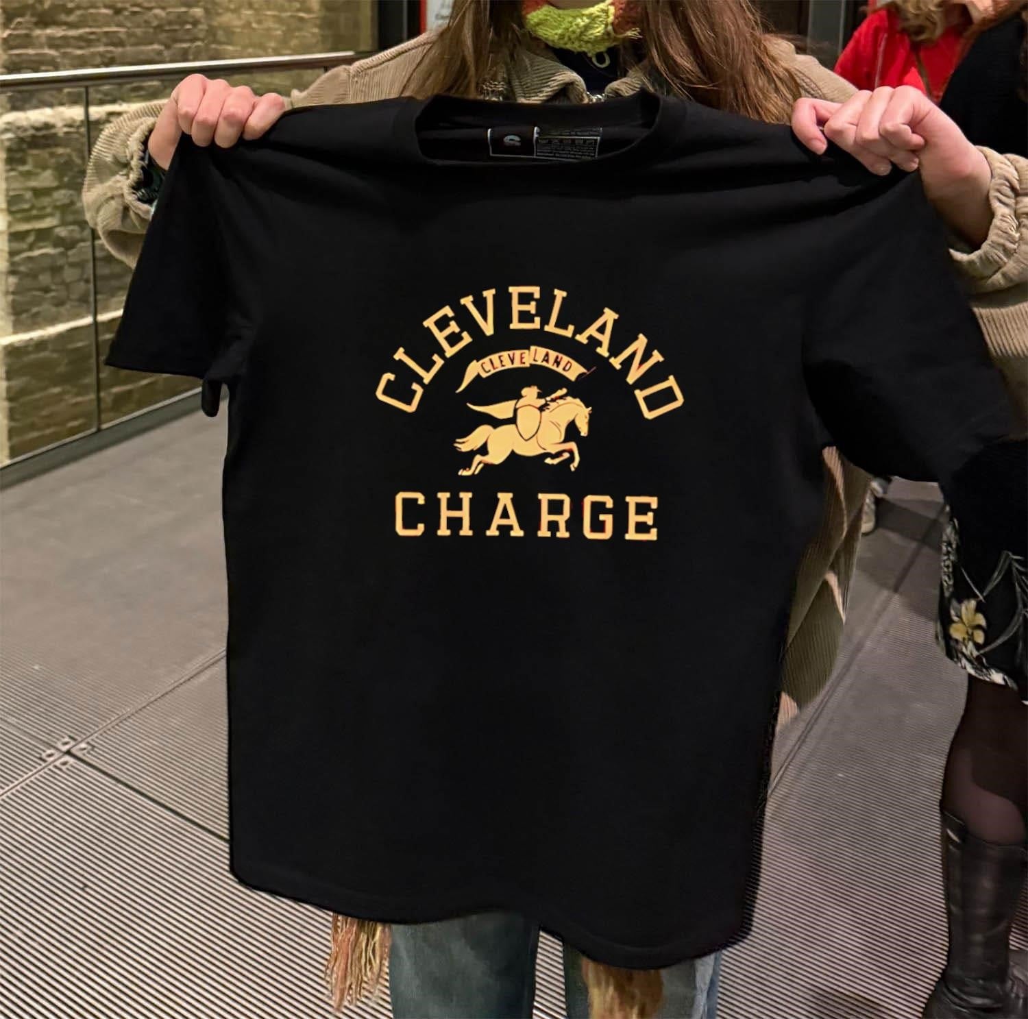 Cleveland Charge Knight Riding Horse Logo shirt