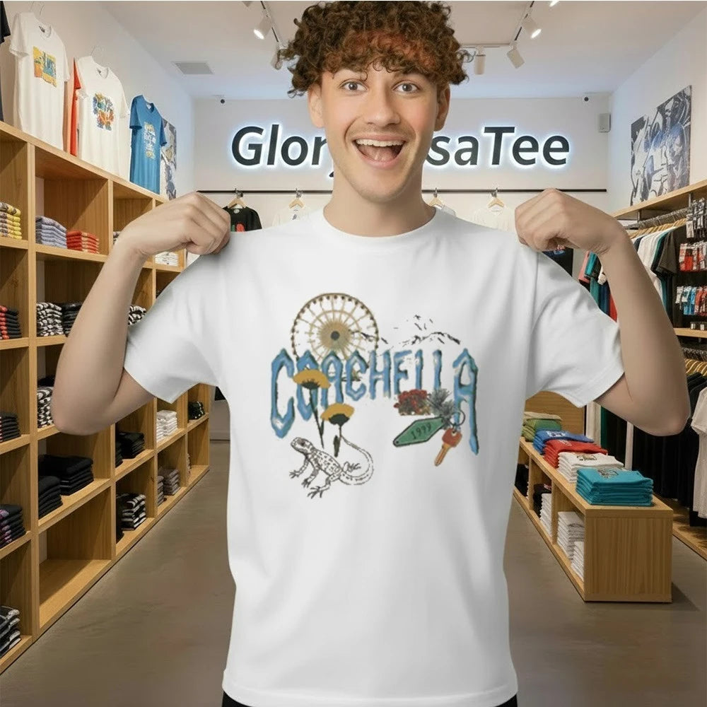 Coachella Festival 2026 Desert Icons Shirt