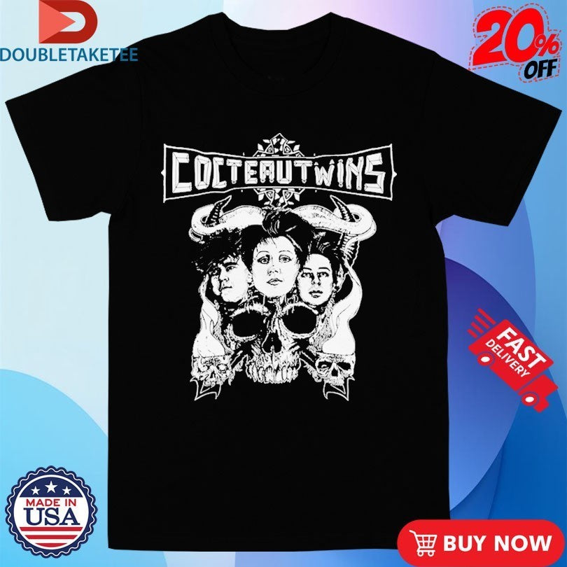 Cocteau Twins Metal Skull Shirts