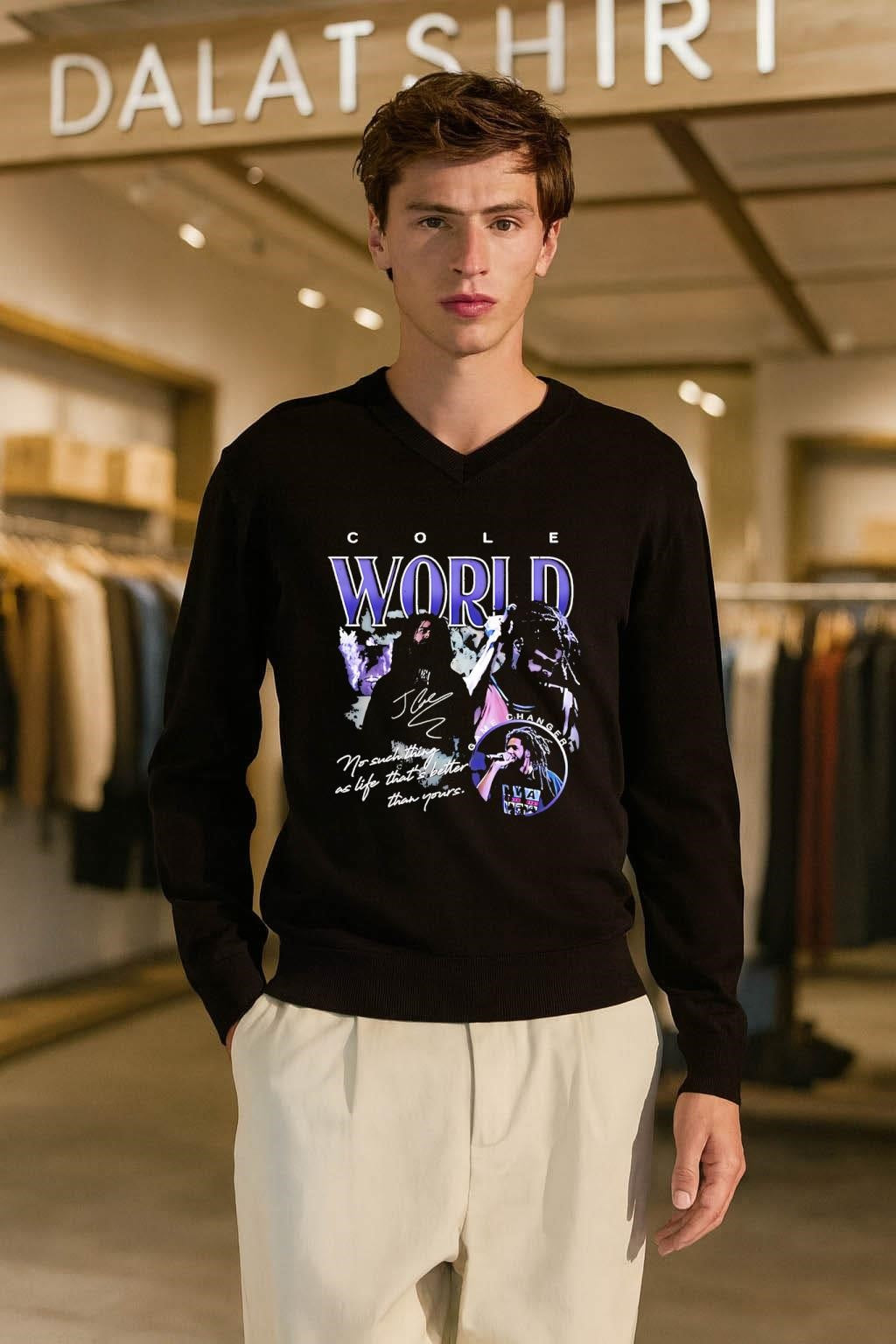 Cole World J. Cole Rapper Game Changer Quote shirt