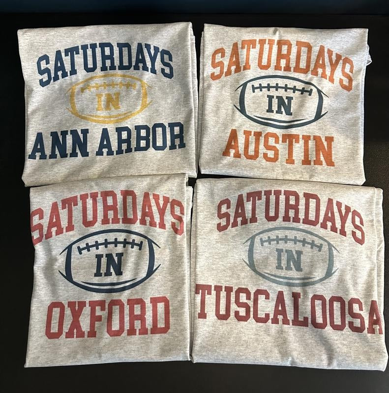 College Football Saturdays In Your City T-Shirt Hoodie, Sweatshirt | TeeBloomCo.com