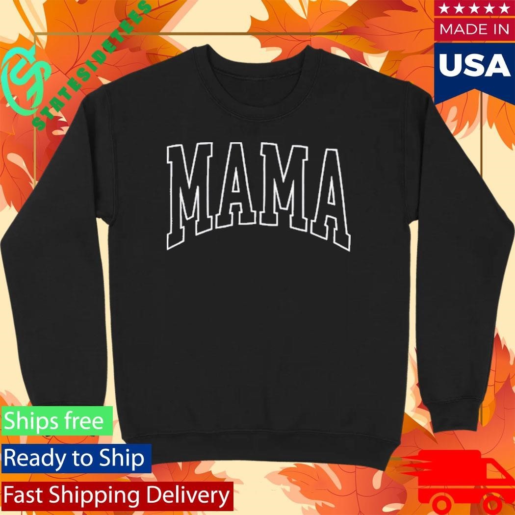 Collegiate Mama Periwinkle Shirt