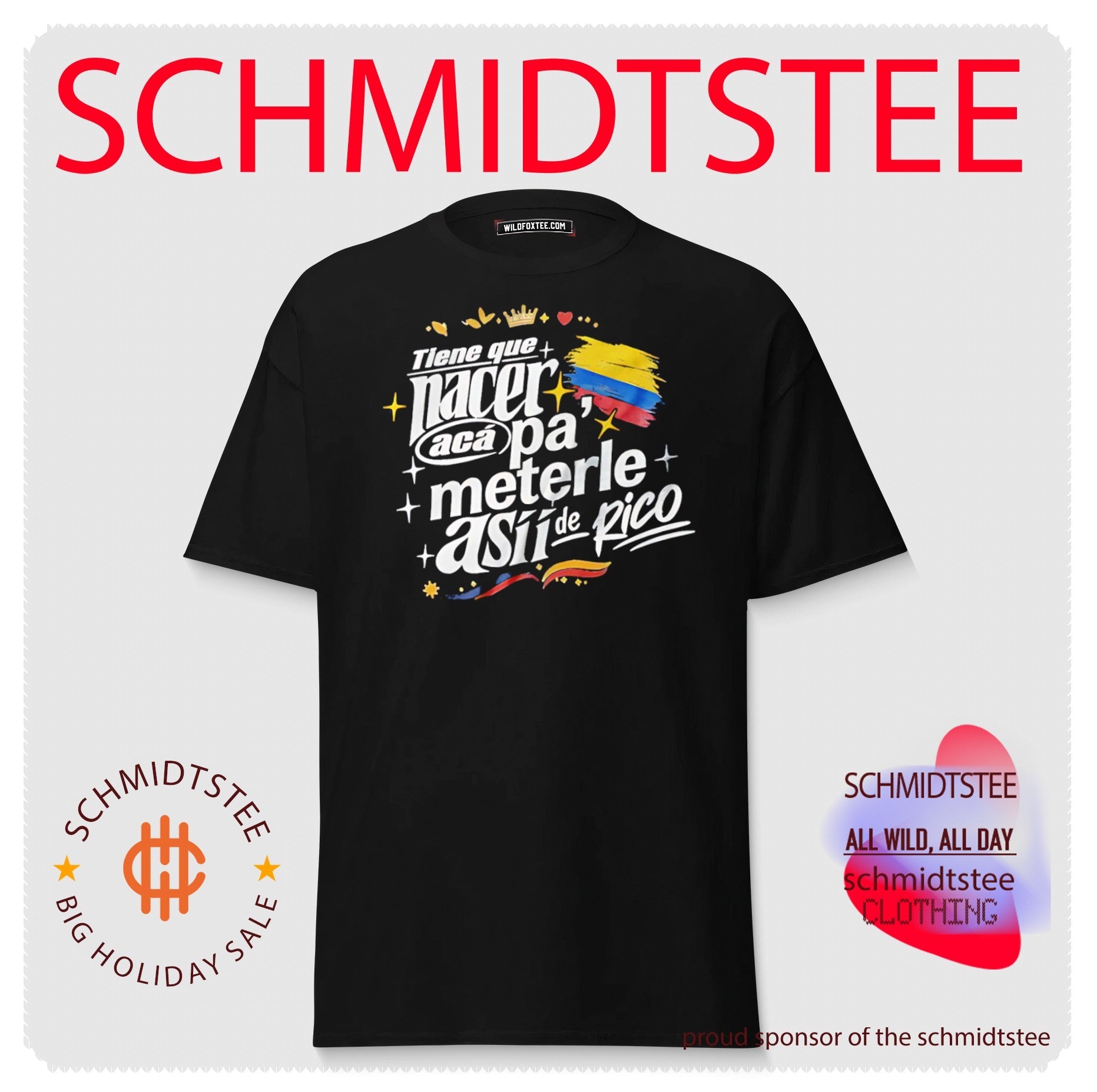 Colombian pride tiene que nacer aca pa’ materle asii de pico vintage shirt